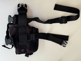 Invader Gear – Holster de cuisse tactique noir airsoft